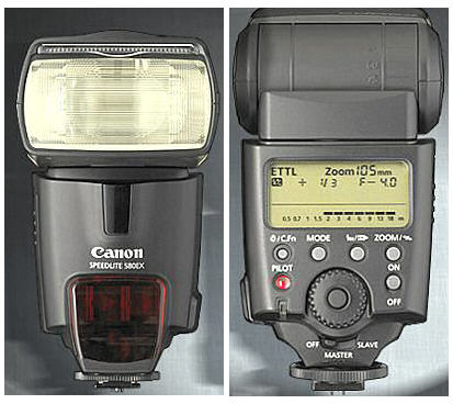 Canon 580EX Speedlite Mark II TTL 