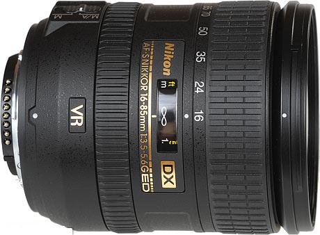 Nikon 1685mm is easily interchangeable so can be attached to desired 