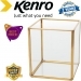 Kenro Gold & Glass Terrarium Pots