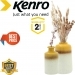 Kenro Kusso Large Mustard Ombre Vase