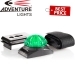 Adventure Lights Guardian Dog Light Green With Strap and Clip