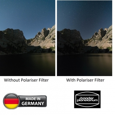 Baader 31.7mm Double Polarizing Filter With Rotating Filter Cell
