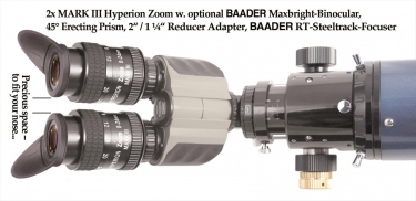 Baader Maxbright Binocular Viewer For Telescopes