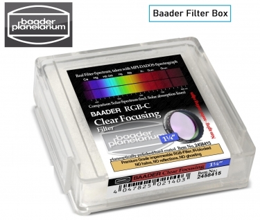 Baader Planetarium- Clearglass Filter 1inch with LPFC