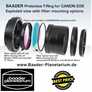 Baader Protective Canon EOS T-Ring With UHC-S Nebula Filter