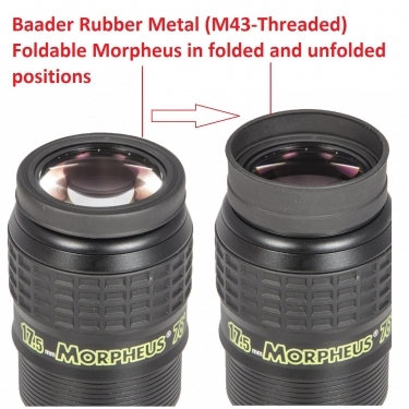 Baader Rubber Metal (M43-Threaded) Foldable Morpheus