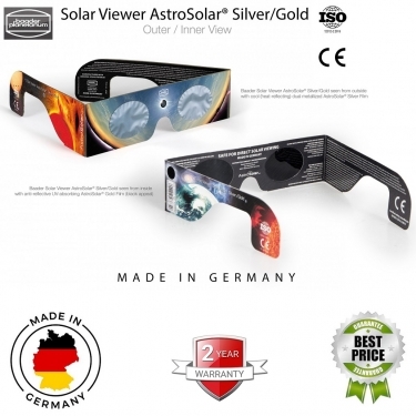 Baader Solar Viewer AstroSolar Silver/Gold - 100pc