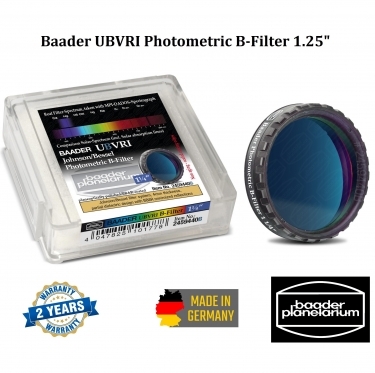 Baader UBVRI Photometric B-Filter 1.25"