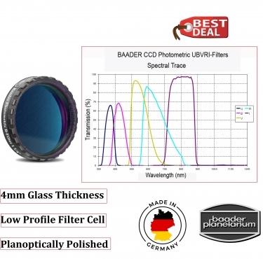 Baader UBVRI Photometric B-Filter 1.25"