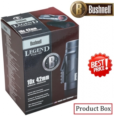 Bushnell 10x42 Legend Ultra HD Monocular Black