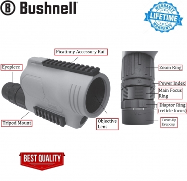 Bushnell 15-45x60 Legend T-Series Tactical Spotting Scope