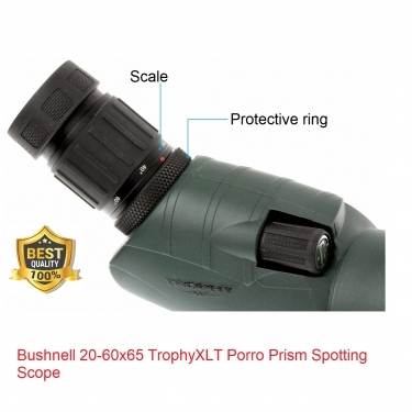 Bushnell 20-60x65 TrophyXLT Porro Prism Spotting Scope