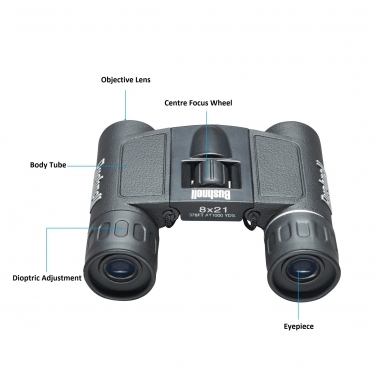 Bushnell Powerview 8x21 Roof Prism Binocular