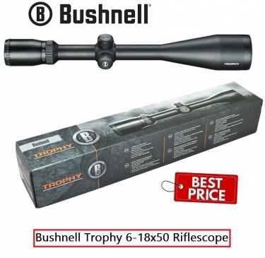 Bushnell 6-18x50 Trophy SF Riflescope (Multi-X Reticle, Black)