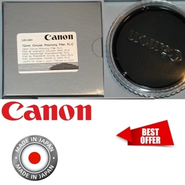 Canon 72mm Circular Polarizer Glass Filter