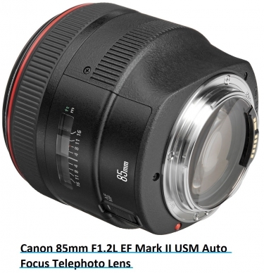 Canon 85mm F1.2L EF Mark II USM Auto Focus Telephoto Lens