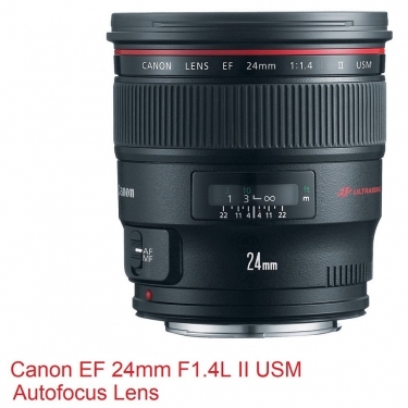 Canon EF 24mm F1.4L II USM Autofocus Lens
