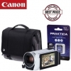 Canon Legria HF R806 Camcorder Kit inc 32GB SD Card and Case - White