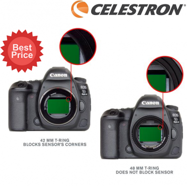 Celestron 48mm T-Adapter for 9.25, 11 and 14 inch EdgeHD OTAs