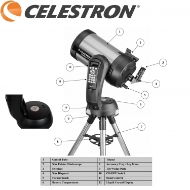 Celestron NexStar 8 SE 8" 203mm Catadioptric Telescope