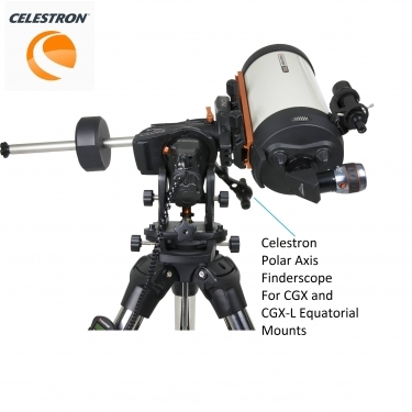 Celestron Polar Axis Finderscope For CGX and CGX-L Equatorial Mounts