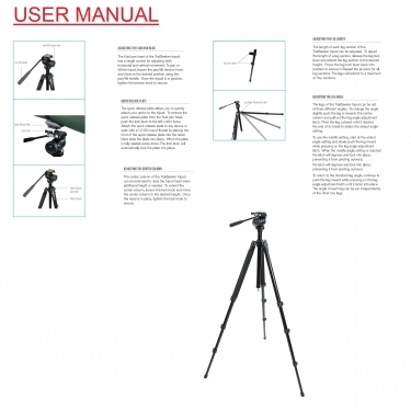 Celestron Trailseeker Aluminium Tripod With Two Way Fluid Pan Head