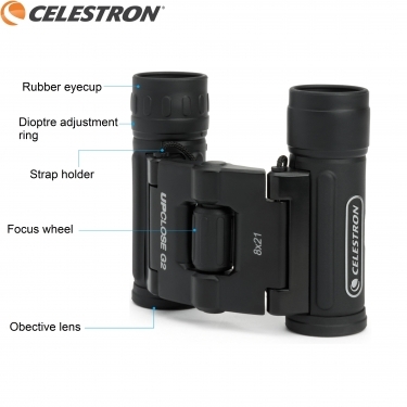 Celestron UpClose G2 8x21 Roof Binocular