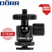 Dorr DB-14 Micro Ball Head 1/4 Inch with Flash Shoe Adaptor