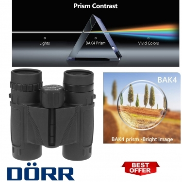 Dorr Danubia 8x25 Rain Forest II Pocket Binoculars