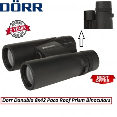 Dorr Danubia 8x42 Paco Roof Prism Binoculars