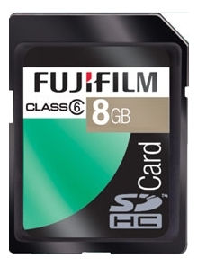 Fujifilm 8GB SDHC SD Memory Card Class 6