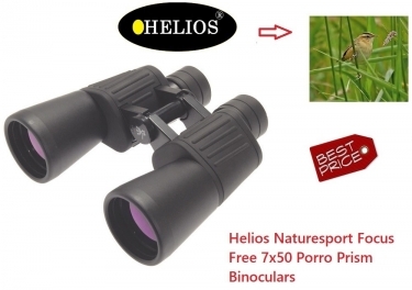 Helios Naturesport Focus Free 7x50 Porro Prism Binoculars
