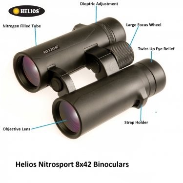 Helios Nitrosport 8x42 Binoculars