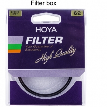 Hoya 62mm Center Spot Glass Filter