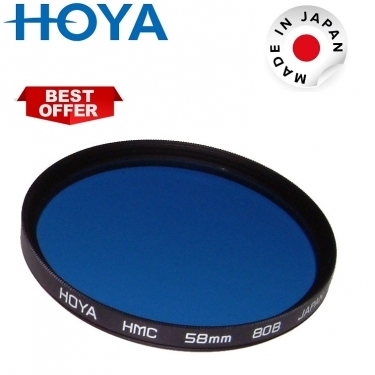 Hoya 62mm HMC 80B Blue Filter