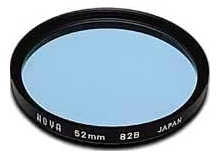 Hoya 72mm Standard 82B Blue Filter