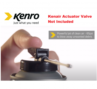 Kenro Kenair Aerosol Duster 360ml Refill
