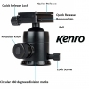 Kenro Large BC3 Advanced Triple Action Ball Head