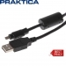 Practika PRACB01 USB-A to 8-Pin Mini USB Cable Fits Z250 and WP240