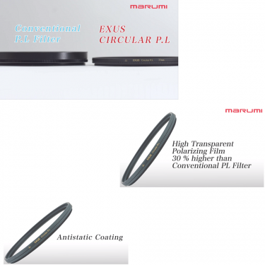 Marumi 67mm EXUS Circular Polarizing Filter
