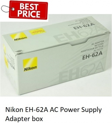 Nikon EH-62A AC Power Supply Adapter for Coolpix Cameras