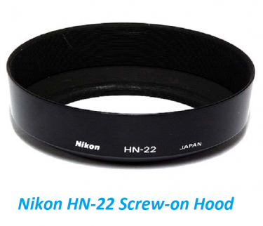 Nikon HN-22 Screw-on Hood For 60mm F2.8 Macro lens