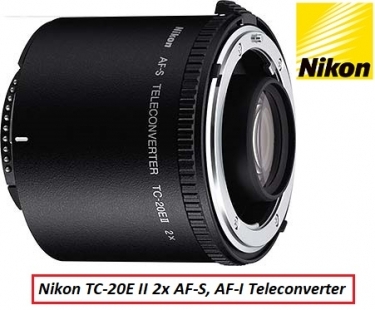 Nikon TC-20E II 2x AF-S, AF-I Teleconverter