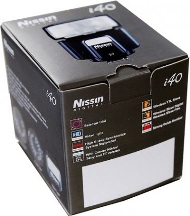 Nissin i40 Speedlite Flashgun Canon