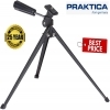 PRAKTICA Ultra Light Weight Portable Low Level Tripod 1-Way Pan + Til