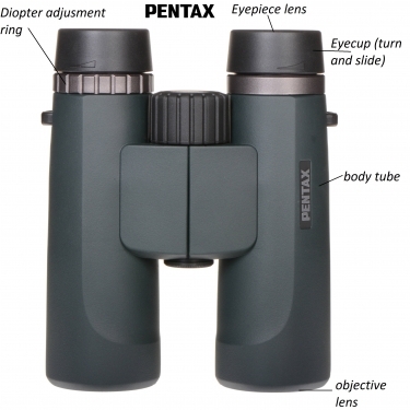 Pentax 10x36 DCF NV Series Binoculars