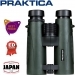 Praktica Ambassador 8x42mm ED Waterproof Binoculars-Green