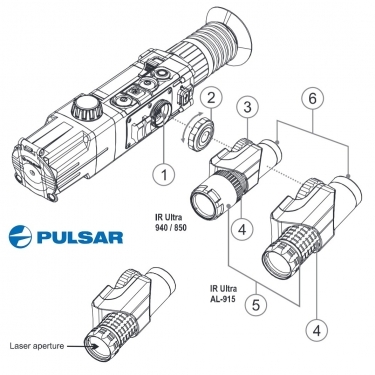 Pulsar Ultra-850 IR Illuminator