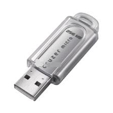 Sandisk Cruzer Micro USB 2.0 Portable Data Storage Device. 256MB