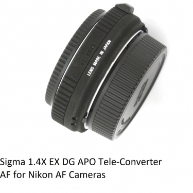 Sigma 1.4X EX DG APO Tele-Converter AF for Nikon AF Cameras